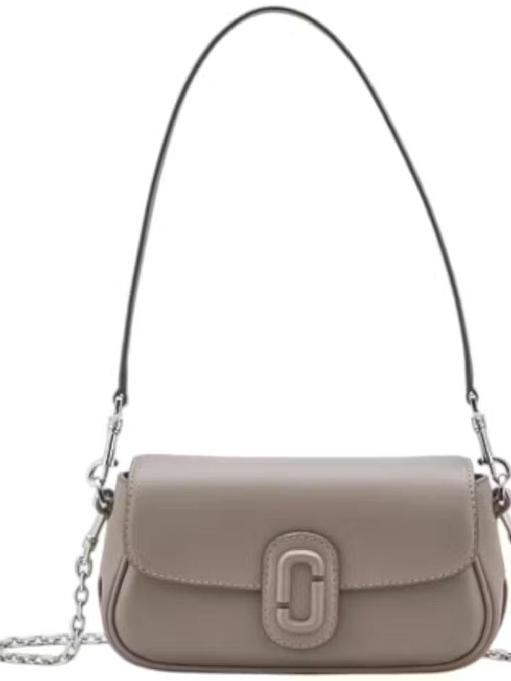 NWT Marc Jacobs Cement Shoulder Bag with Chain - Picture 2 of 5